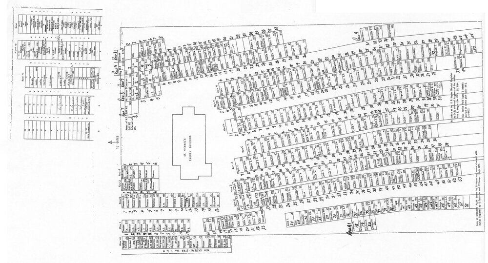 St Michael's Hakaru Graveyard Map