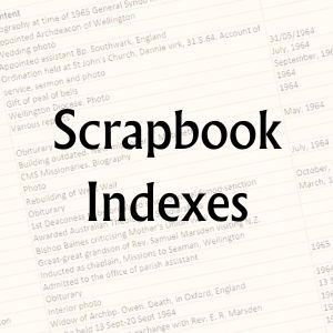 Scrapbook Indexes