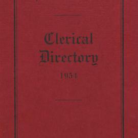 Clerical Directory 1954
